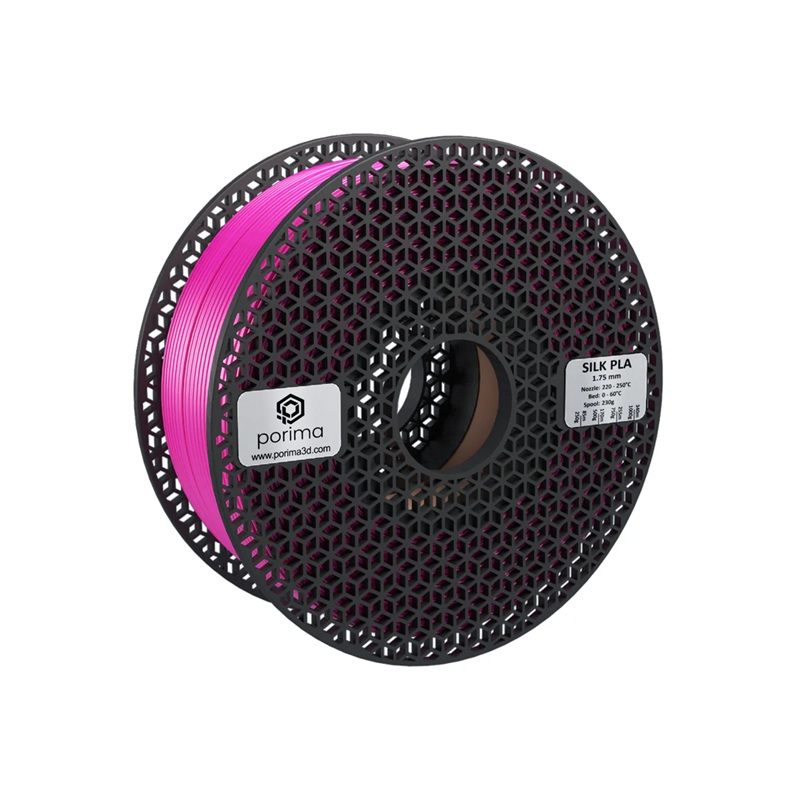 Porima Silk PLA Filament Fuşya 1.75mm 1Kg
