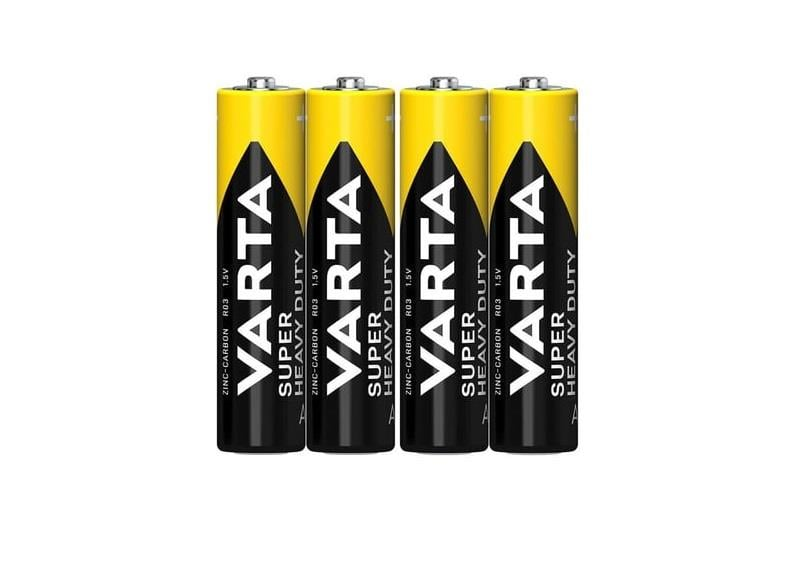 Varta Superlife Çinko AAA İnce Kalem Pil 4Lü Paket