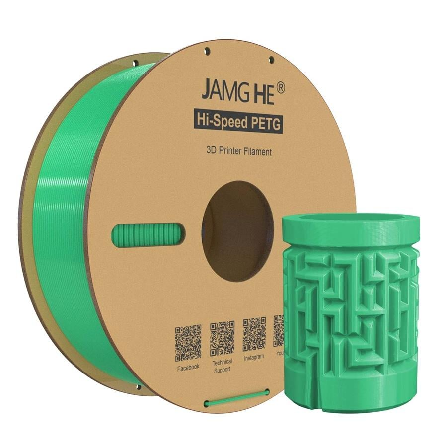 JAMG HE Hyper PETG Filament Yeşil 1.75mm 1Kg