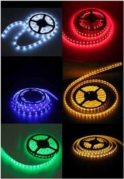 3 Çip İç Mekan Beyaz Şerit Led (5metre)