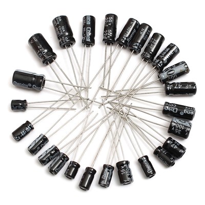 100MF 25V Elektrolitik Kondansatör(10Adet)