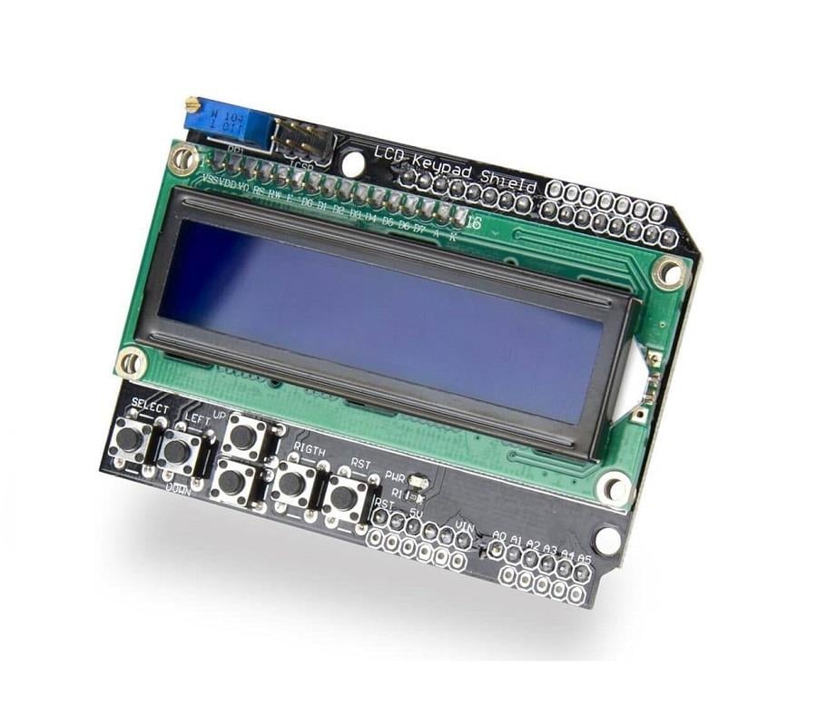 Arduino Uno 2x16 LCD Tuş Takımı Shield