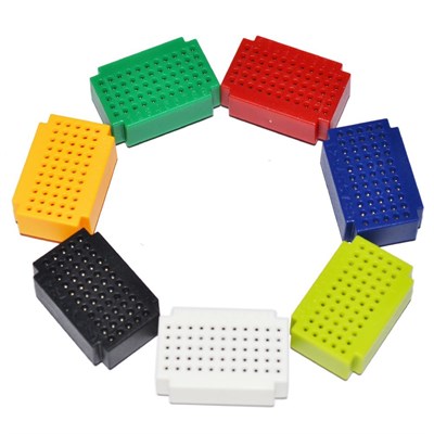 55 Göz Mini Breadboard  7 Li Set