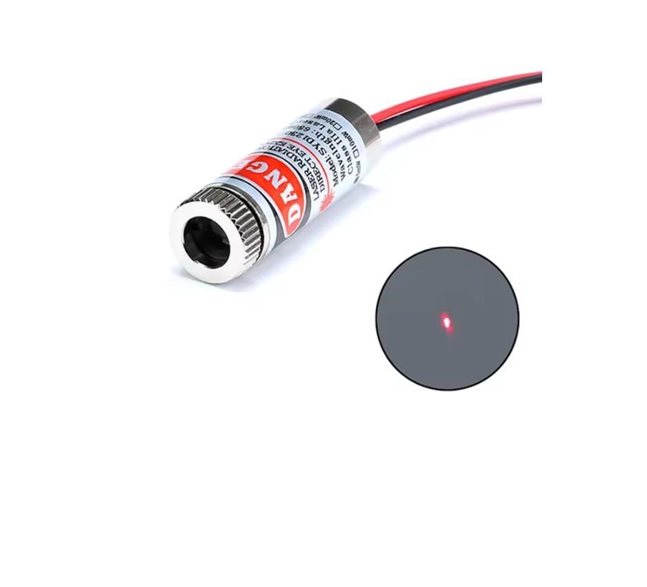 Kırmızı Nokta Lazer 5V 650nm 5mW