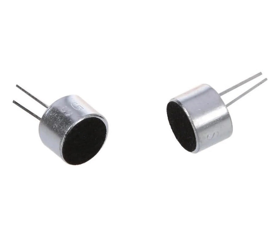 Elektret Kapasitif Mikrofon Kapsülü 9x7mm