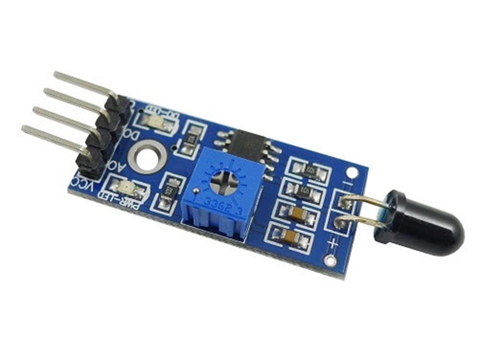 Arduino Ateş Alev Algılayıcı Sensör Modülü