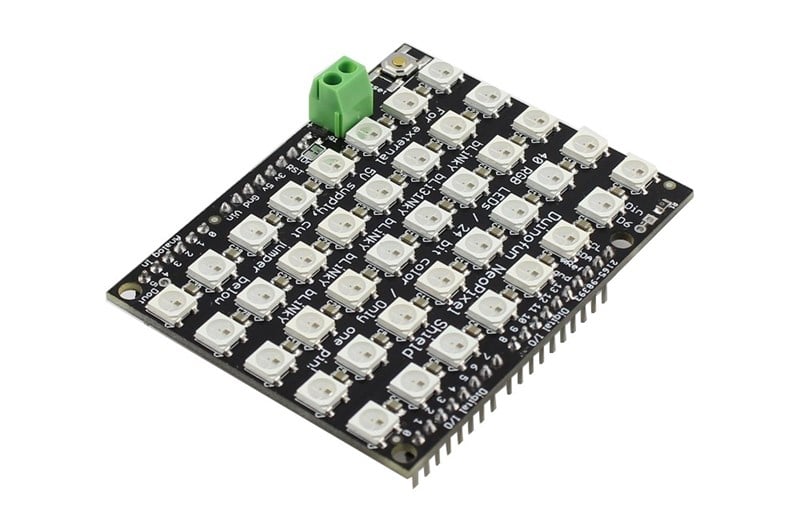 Arduino NeoPixel Shield ws2812