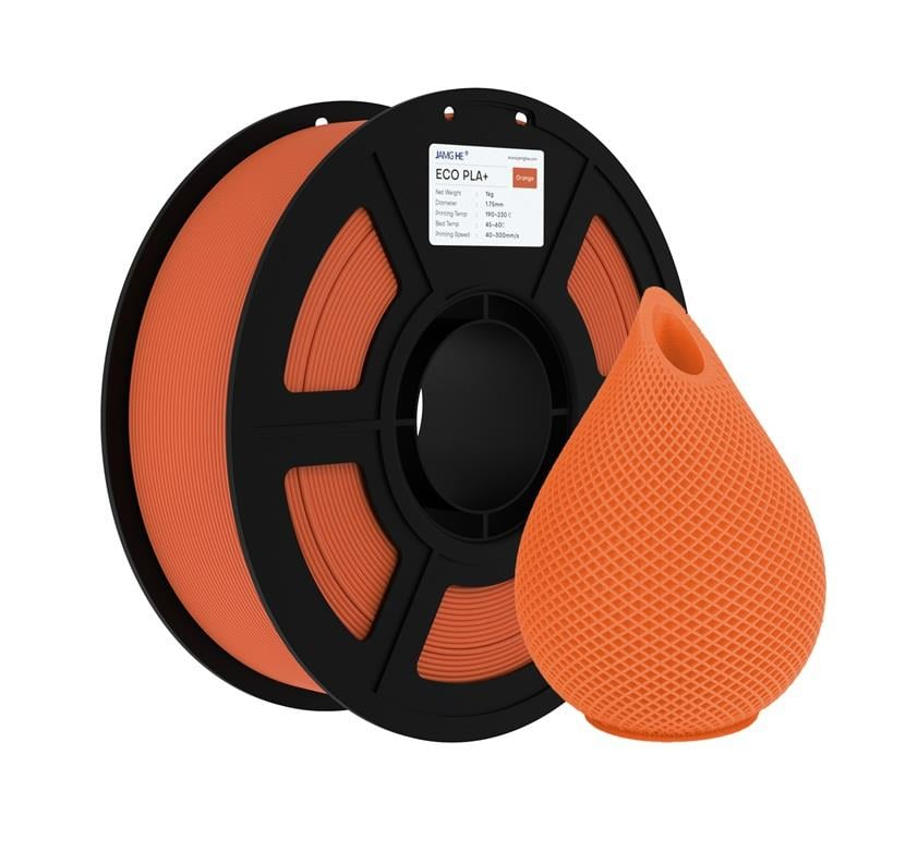 JAMG HE Eco PLA+ Plus Filament Turuncu 1.75mm 1Kg
