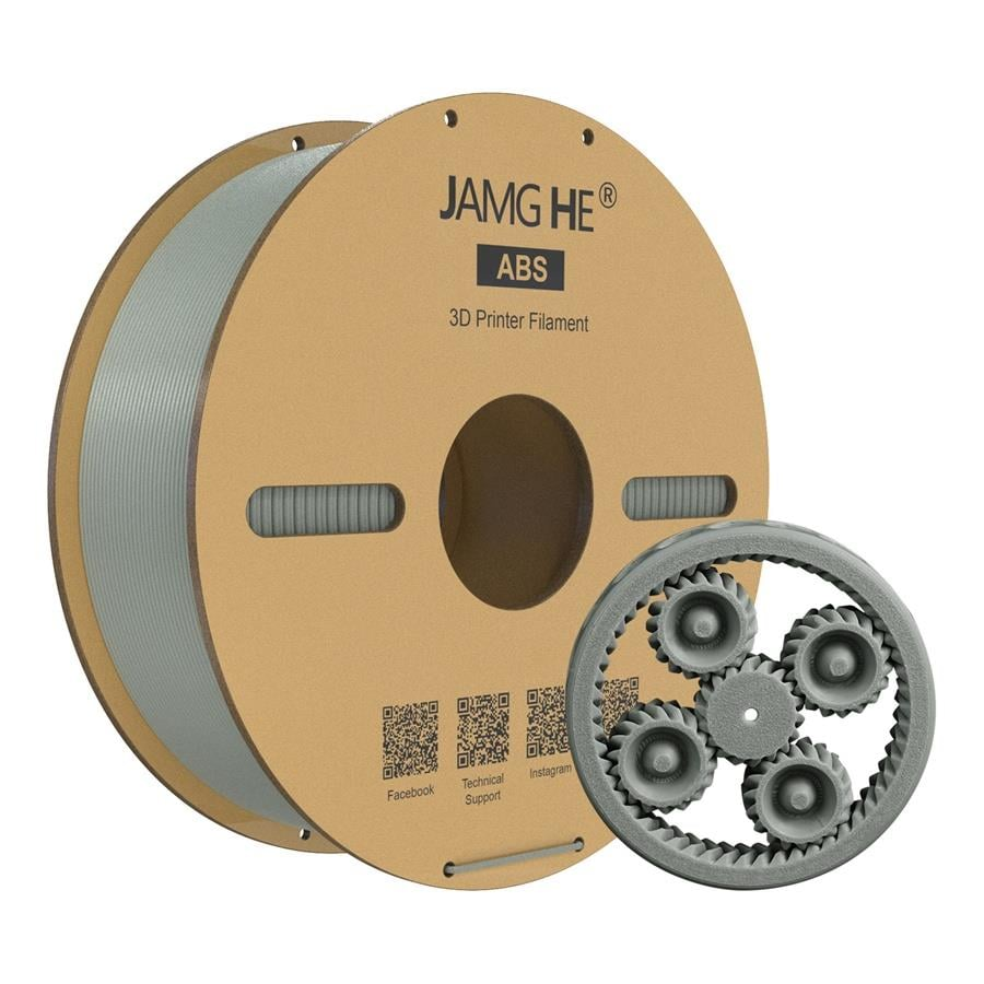 JAMG HE ABS Filament Gri 1.75mm 1Kg
