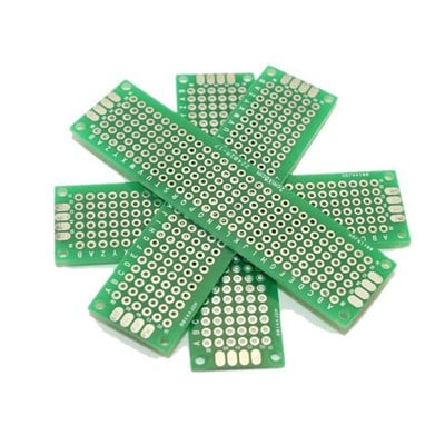 Çift Taraflı Delikli plaket ( 2x8 cm)