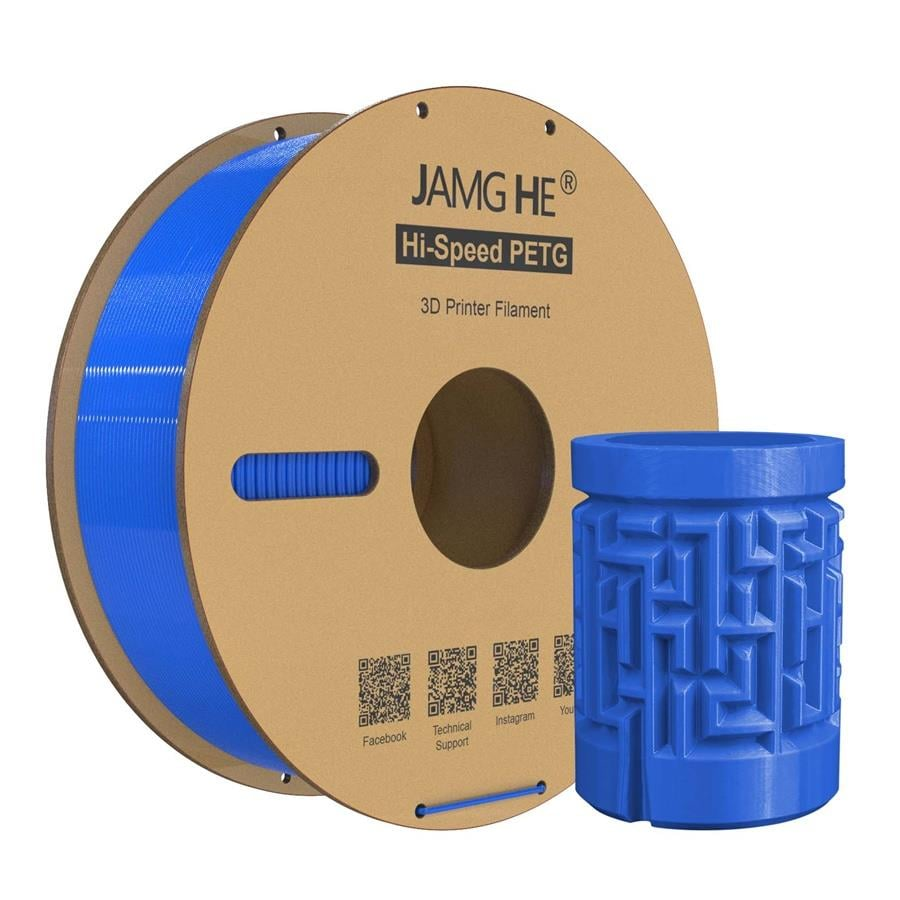 JAMG HE Hyper PETG Filament Mavi 1.75mm 1Kg