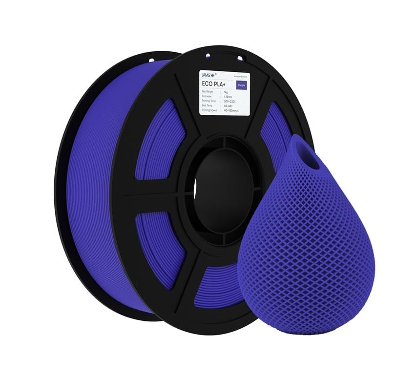 JAMG HE Eco PLA+ Plus Filament Mor 1.75mm 1Kg