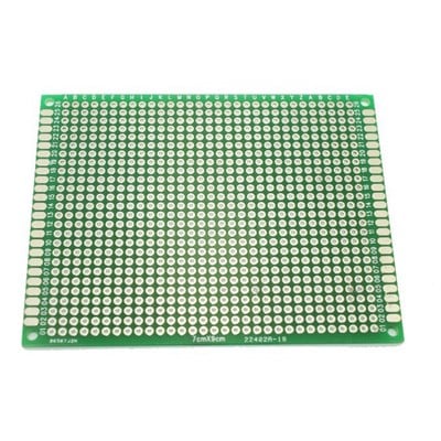 Çift Taraflı Delikli plaket ( 7x9 cm)