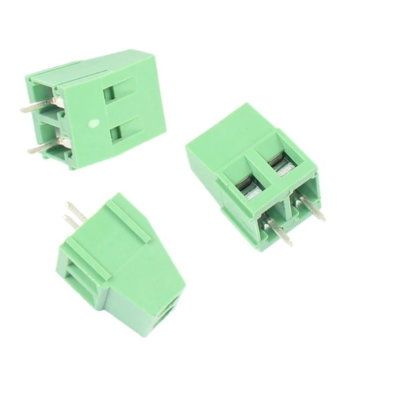 2 Pin 1 NO 5.08mm Klemens Yeşil
