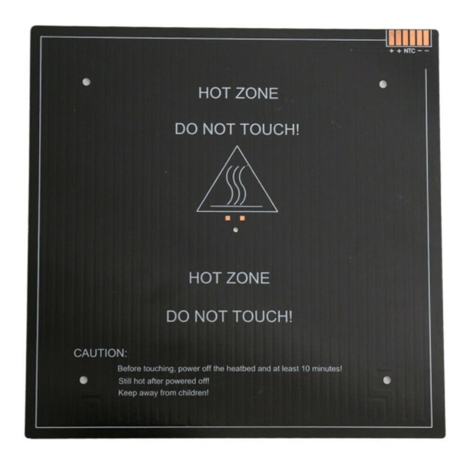 CREALİTY 3D Ender 3-Pro Uyumlu 235*235mm Heat Bed Alüminyum Isıtıcı Tabla 