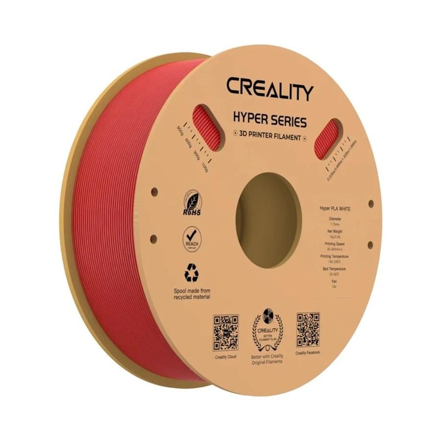Creality Hyper PLA Kırmızı Filament 1.75mm 1Kg
