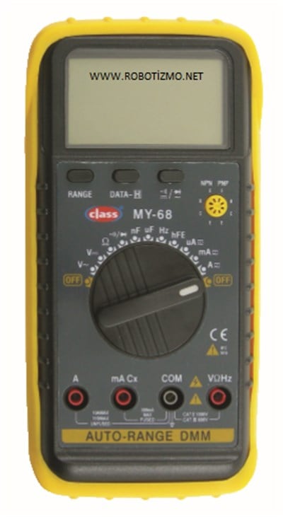 Multimetre Dijtal Ölçü Aleti MY68 