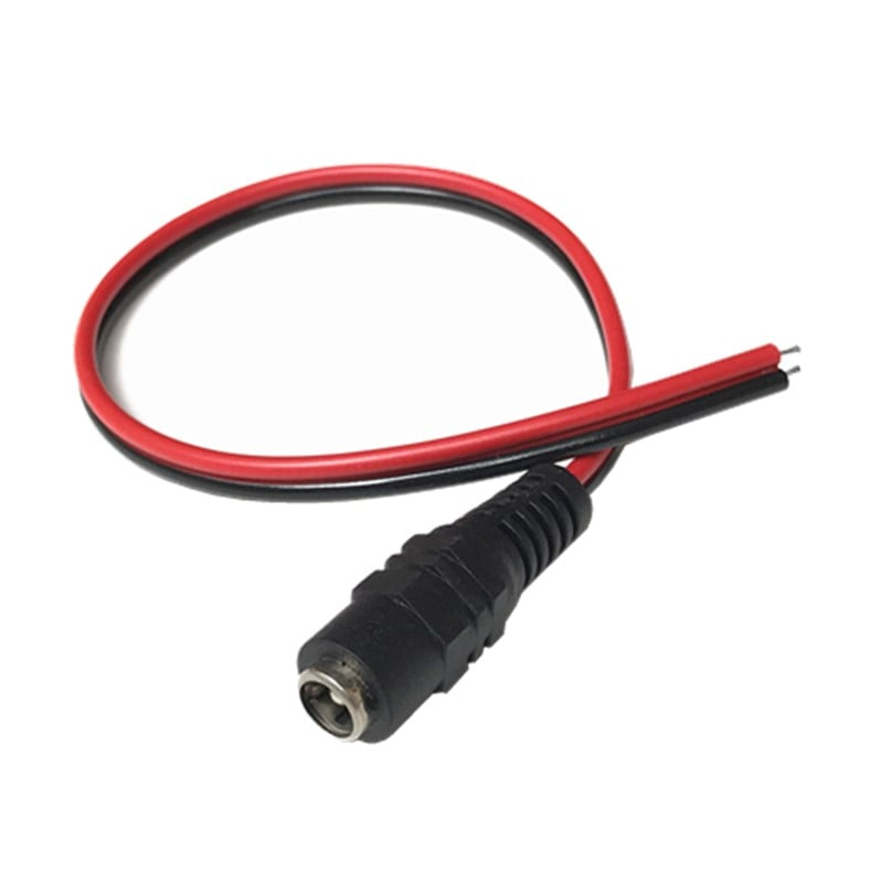 Adaptör Jack Fiş Kablolu 2.1 mm Dişi