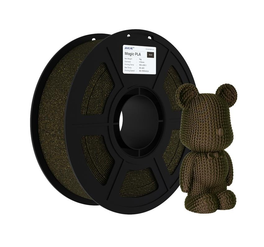 JAMG HE Magic PLA Altın Filament 1.75mm 1Kg