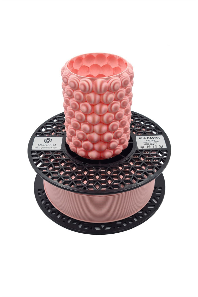 Porima PLA Pastel  Toz Pembe Filament 1,75mm 1Kg