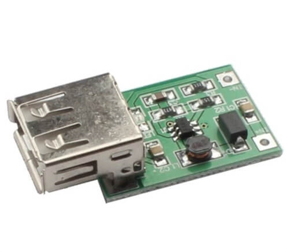 DC 1V-5V Giriş USB 5v Çıkış Şarj Modül
