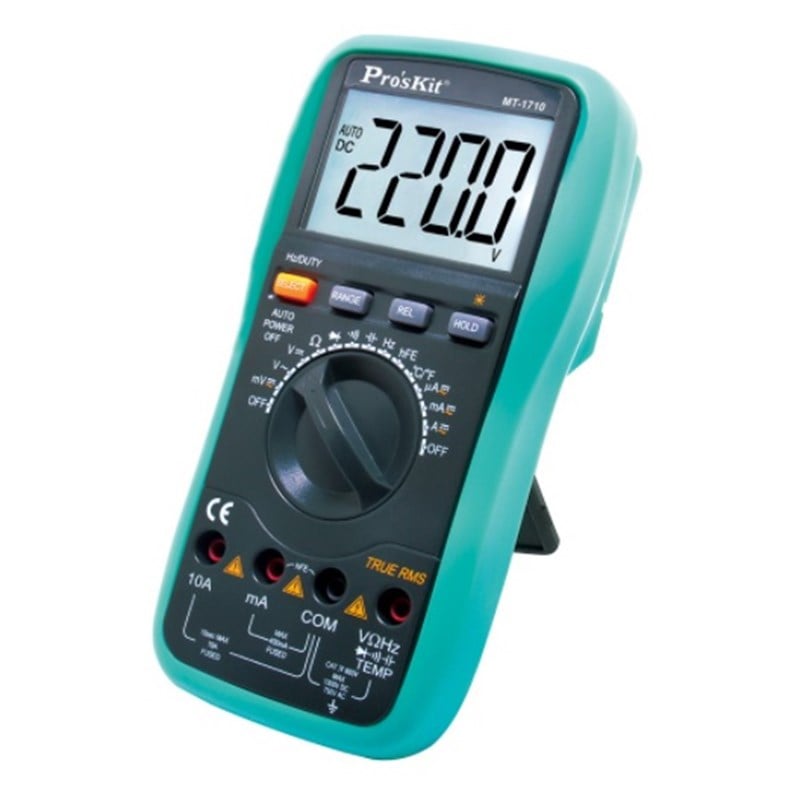Dijital Multimetre MT-1710 True-RMS Otomatik Seviyeli 