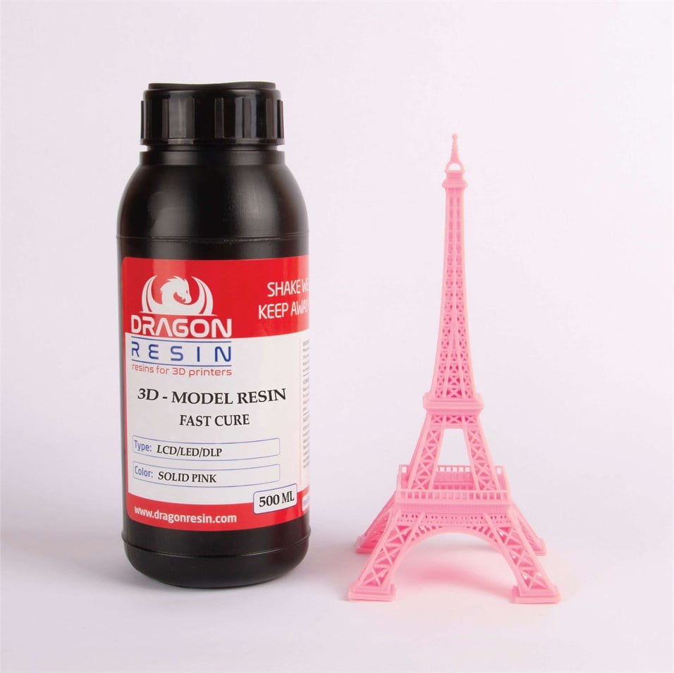 Dragon Genel Amaçlı LCD DLP LED UV Reçine Pembe
