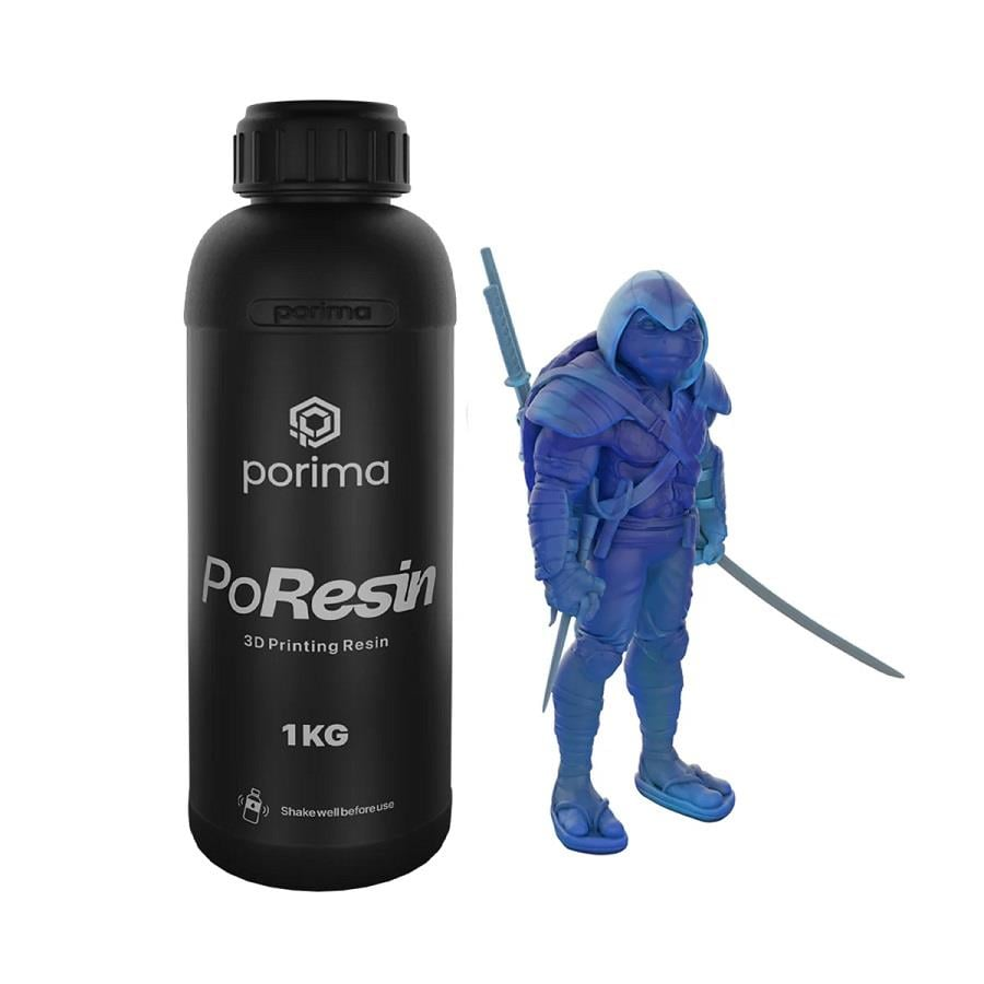 PoResin Transparan Standart Reçine Poseidon Blue 1Kg