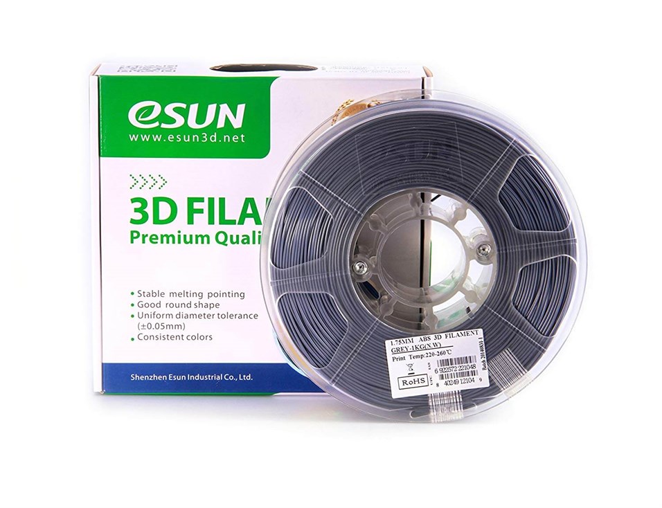 Esun ABS Plus+  Gri Filament 1,75MM 1Kg
