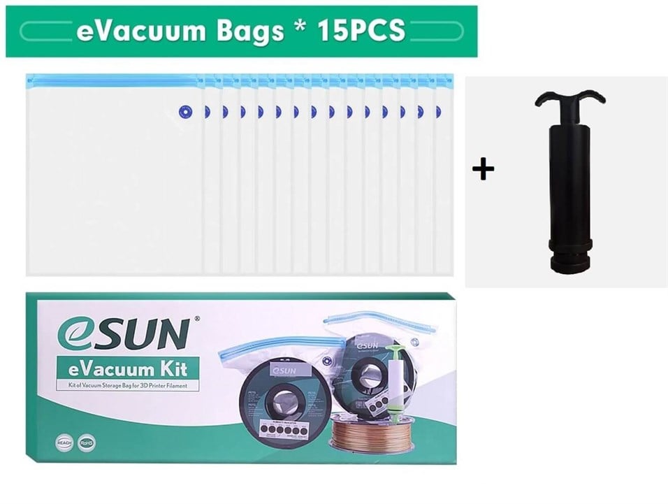 eSUN eVacuum Kit Filament Saklama Vakum Poşeti