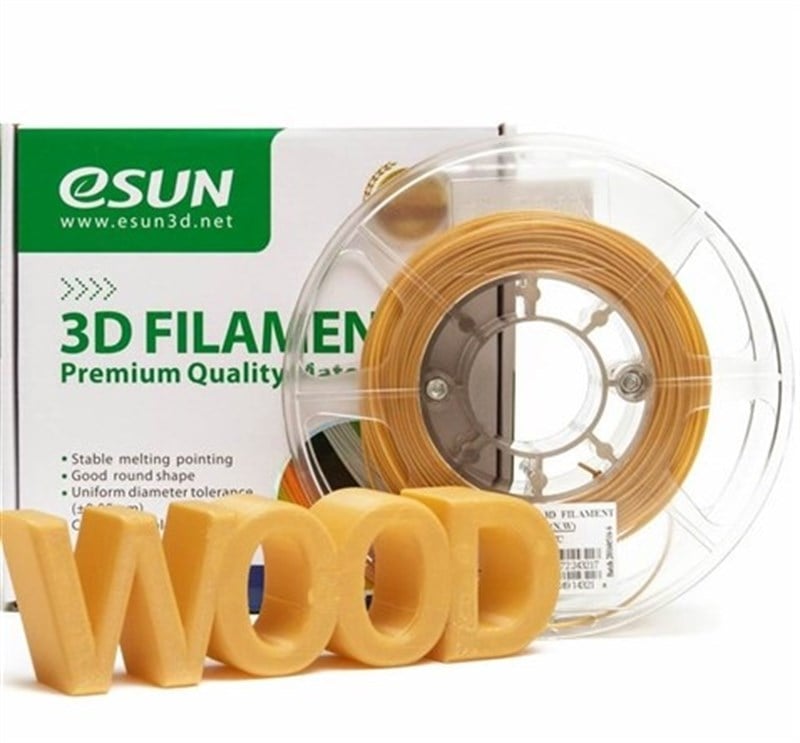 eSUN Wood Ahşap Filament 1,75mm 500Gr