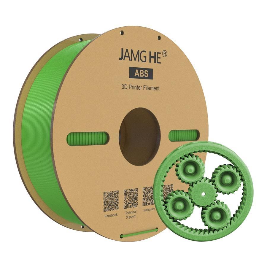 JAMG HE ABS Filament Yeşil 1.75mm 1Kg