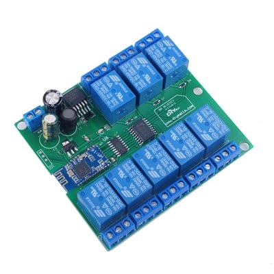 Bluetooth Kontrol 8 Kanal Röle Modülü
