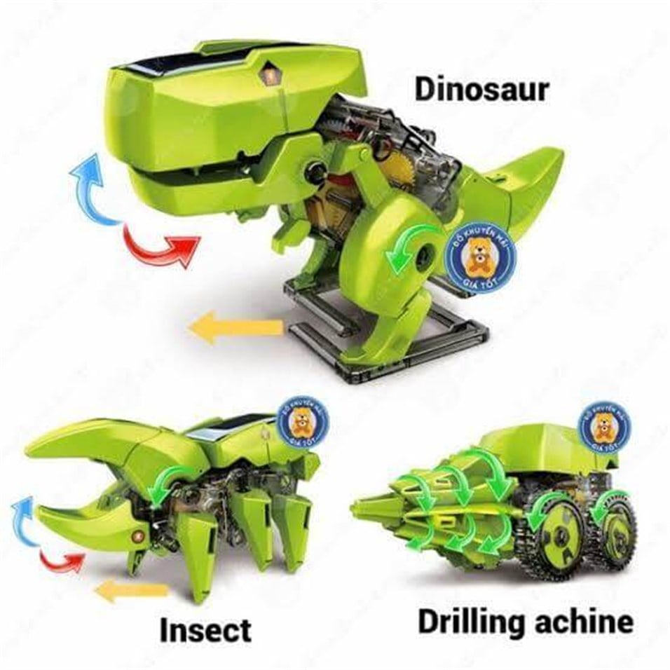 Güneş Enerjili T4 Solar Robot Kiti 