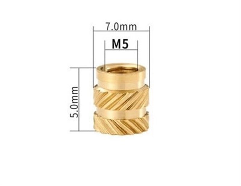 İnsert Çakma Somun M5-5-6-8mm Yükseklik