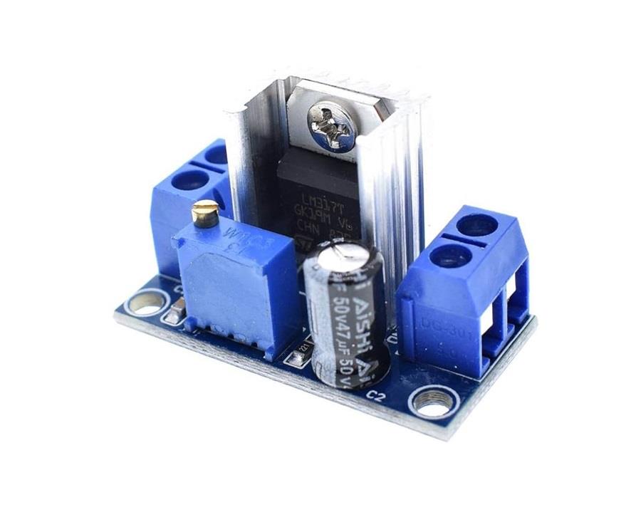 LM317 DC DC Voltaj Düşürücü Regülatör Modülü