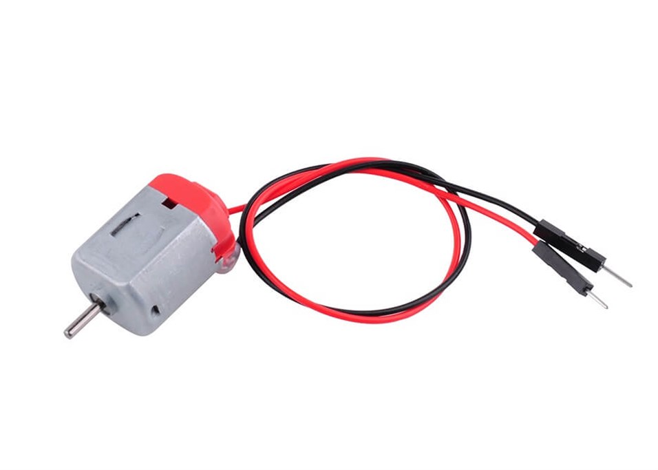 Mikro 130 DC Motor Jumper Kablolu Erkek 