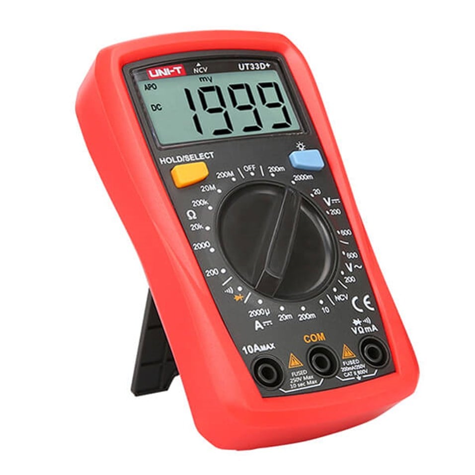 Multimetre Dijtal Ölçü Aleti UT33D+ Plus UNİT