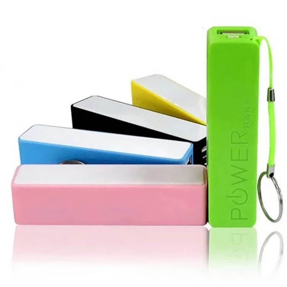 powerbank kiti Kare 1'li 18650 pil