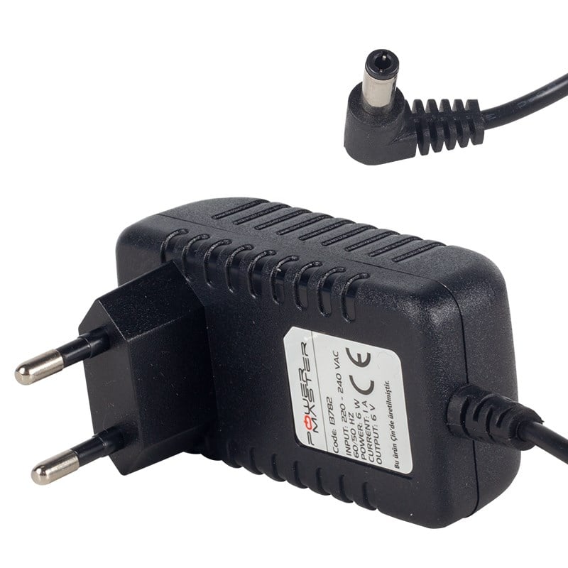 Powermaster 6v 1 Amper Adaptör Priz Tipi