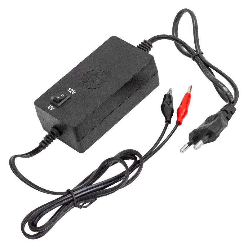 Powermaster 6V 12V 1 Amper Akü Şarj Adaptörü