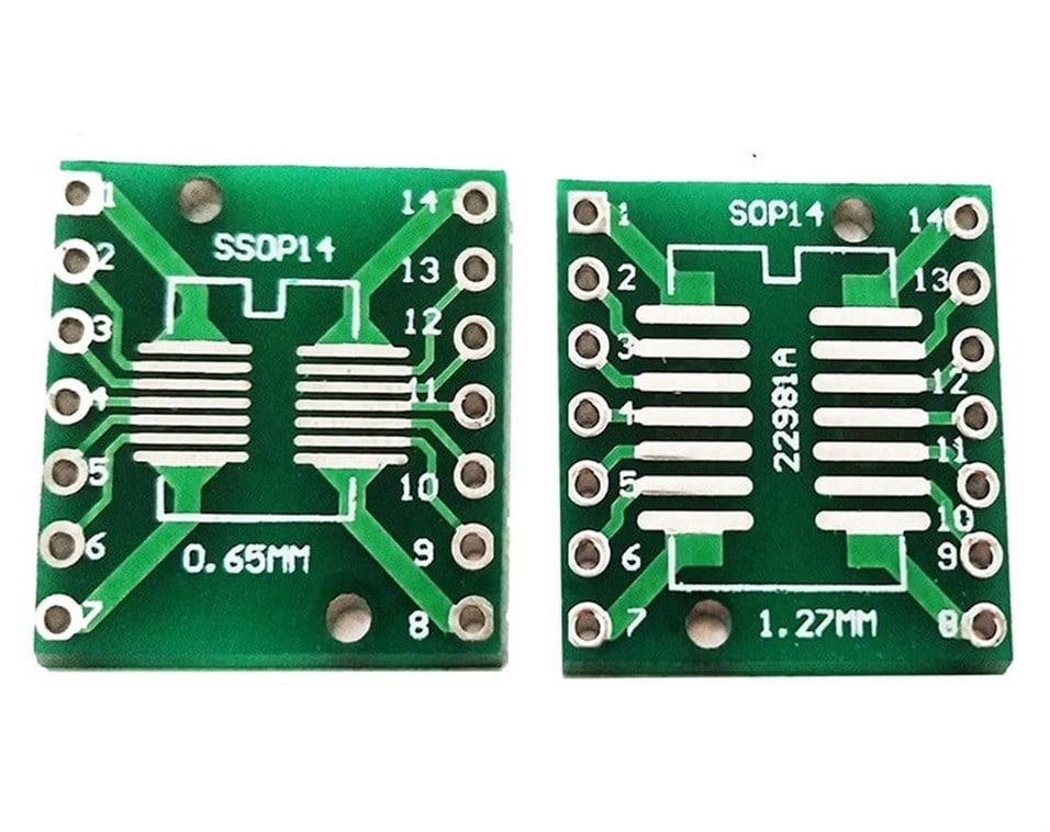 SMD/DIP Çevirici (TSOP-SSOP-SOIC-14)