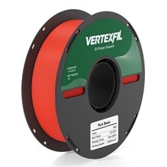 VERTEXFIL PLA Basic Filament Kırmızı 1.75mm 1Kg