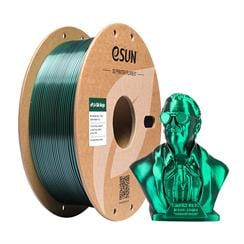 eSun ePLA Silk Magic Filament Siyah Yeşil 1.75 mm 1Kg