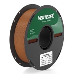 VERTEXFIL PLA Basic Filament Kahverengi 1.75mm 1Kg