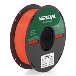 VERTEXFIL PLA Basic Filament Çin Kırmızı 1.75mm 1Kg