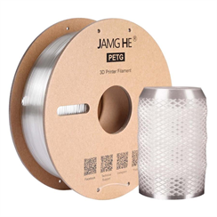 JAMG HE PETG Filament Şeffaf 1.75mm 1Kg