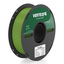 VERTEXFIL PLA Basic Filament Askeri Yeşil 1.75mm 1Kg