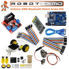 Arduino 2WD Bluetooth Robot Araba Kiti
