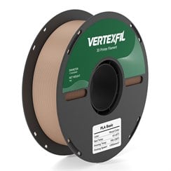 VERTEXFIL PLA Basic Filament Ahşap Rengi 1.75mm 1Kg